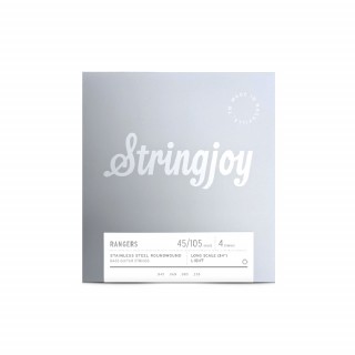 Stringjoy RANGERS Long Scale 45-105 不銹鋼纏繞 4弦電貝斯套弦 STRSJ-RA45105LS